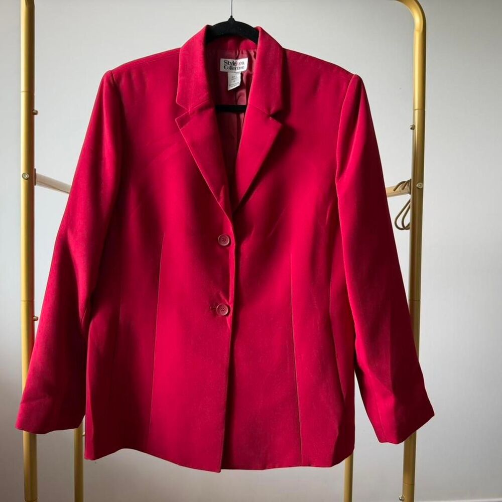 Style-co Women's Red Jacket